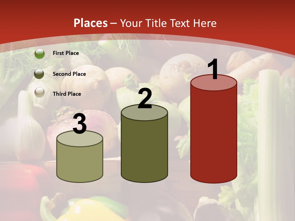 Market Colourful Colour PowerPoint Template