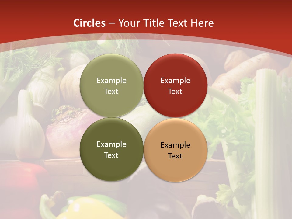 Market Colourful Colour PowerPoint Template