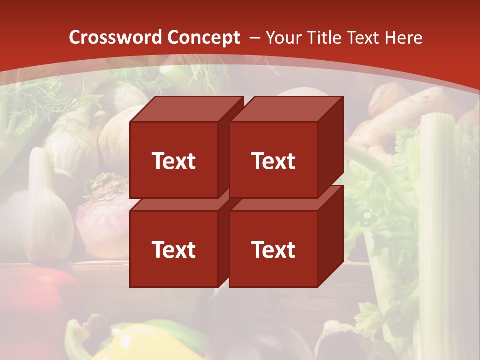 Market Colourful Colour PowerPoint Template