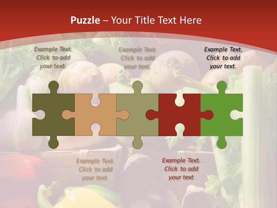 Market Colourful Colour PowerPoint Template