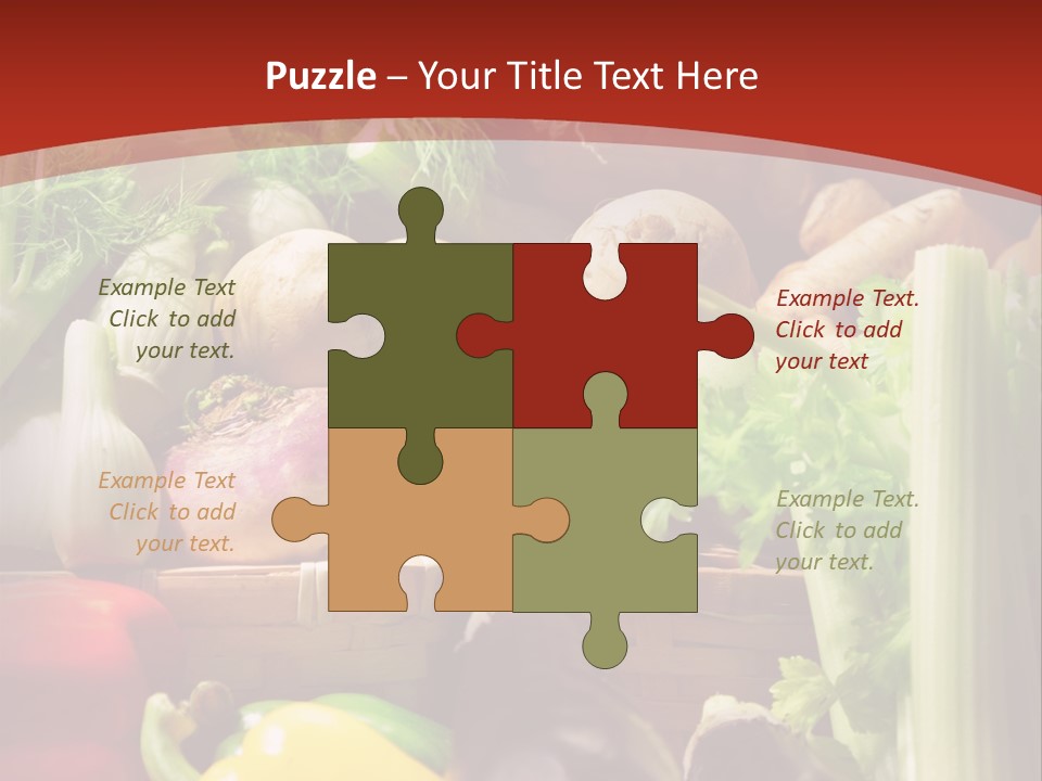 Market Colourful Colour PowerPoint Template