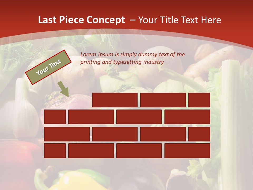 Market Colourful Colour PowerPoint Template