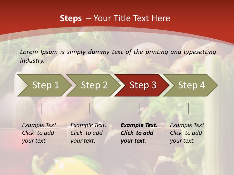Market Colourful Colour PowerPoint Template