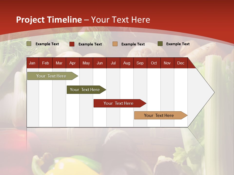 Market Colourful Colour PowerPoint Template