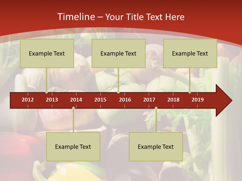 Market Colourful Colour PowerPoint Template