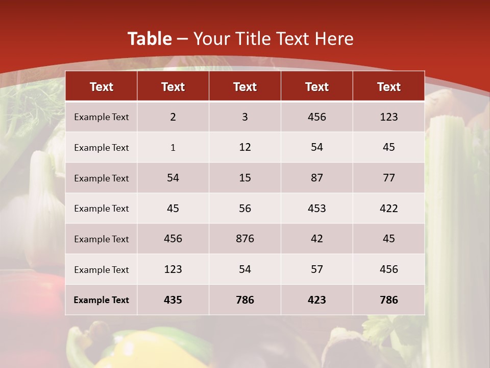 Market Colourful Colour PowerPoint Template
