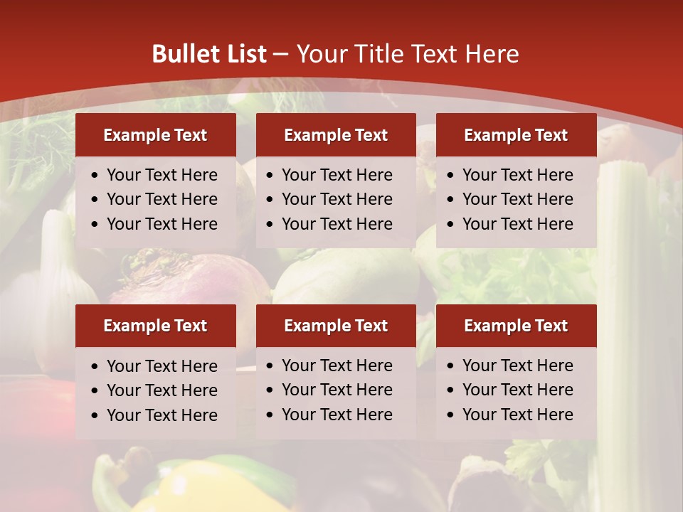 Market Colourful Colour PowerPoint Template