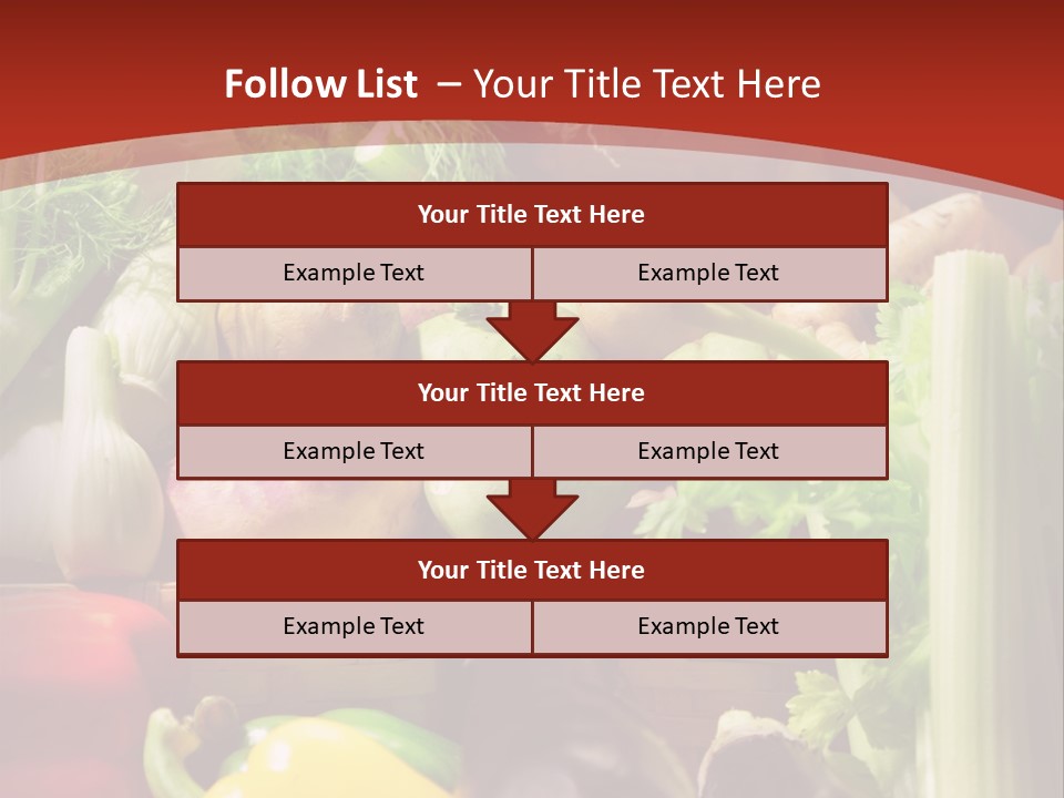 Market Colourful Colour PowerPoint Template