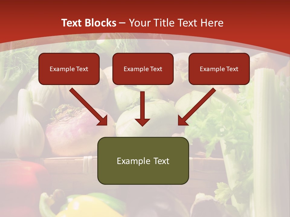 Market Colourful Colour PowerPoint Template