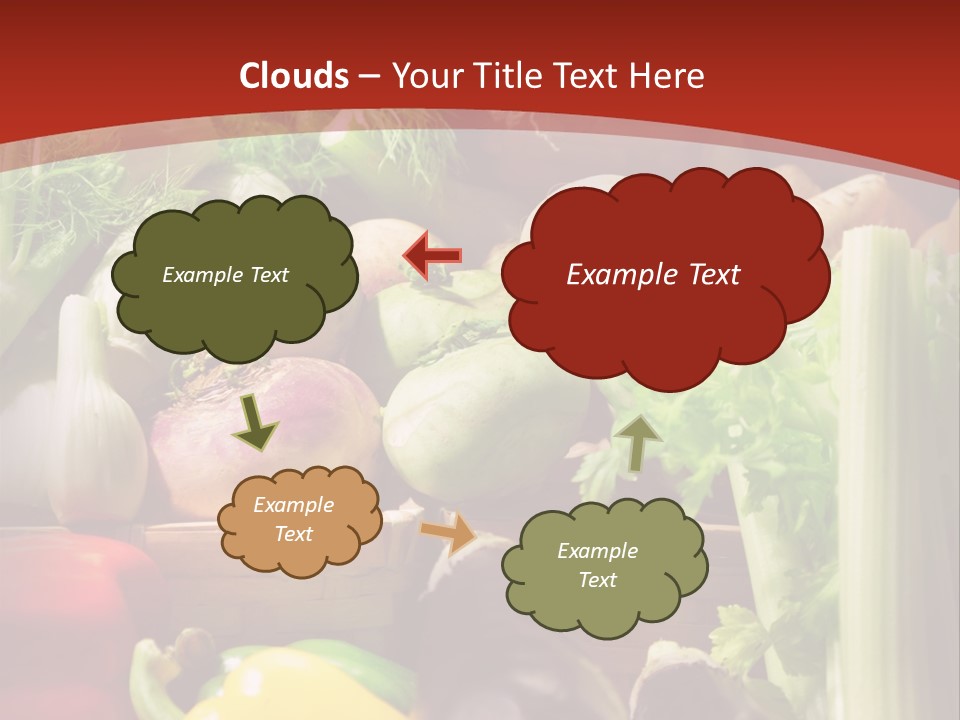 Market Colourful Colour PowerPoint Template