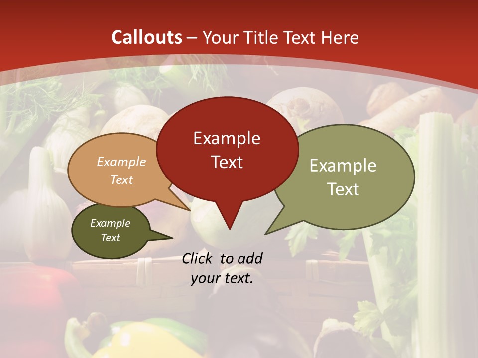 Market Colourful Colour PowerPoint Template