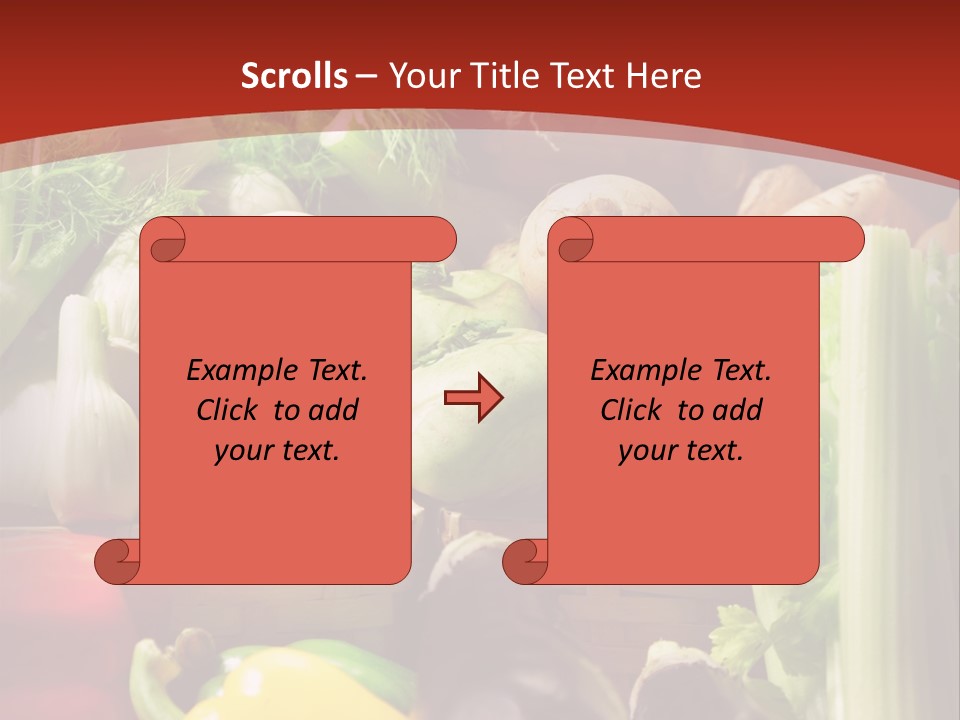 Market Colourful Colour PowerPoint Template