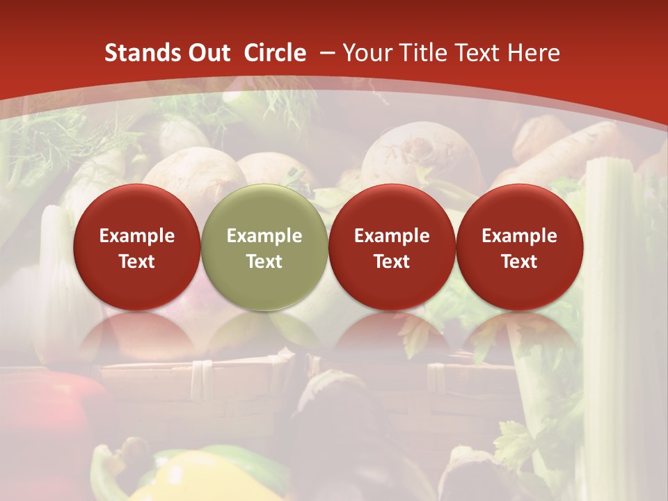 Market Colourful Colour PowerPoint Template