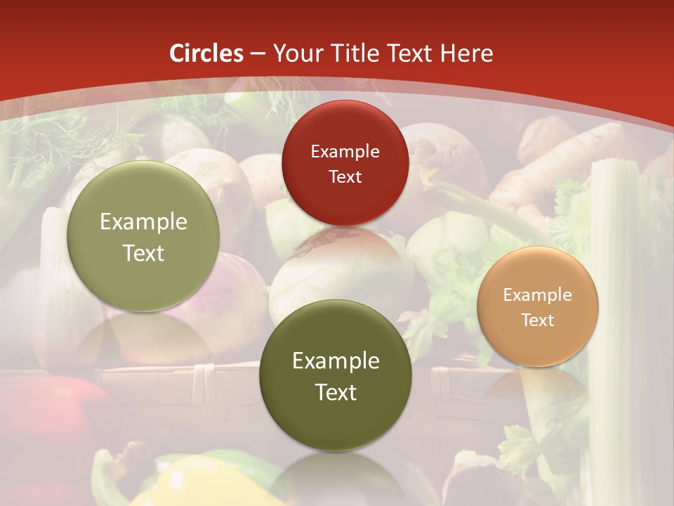 Market Colourful Colour PowerPoint Template