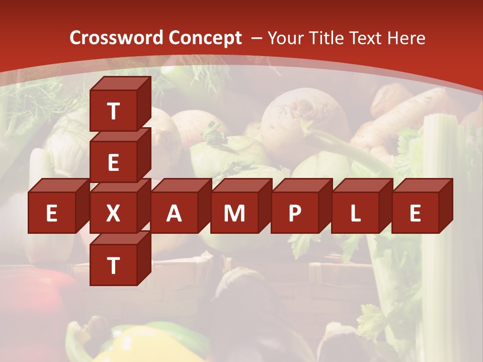 Market Colourful Colour PowerPoint Template