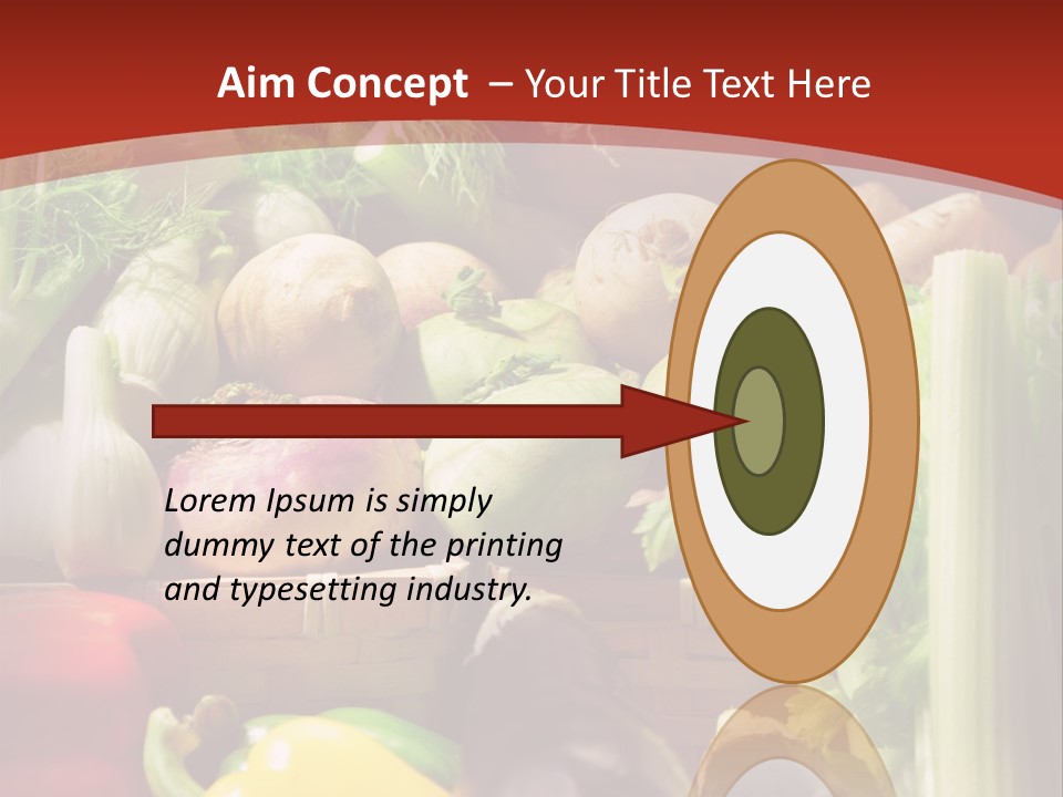 Market Colourful Colour PowerPoint Template