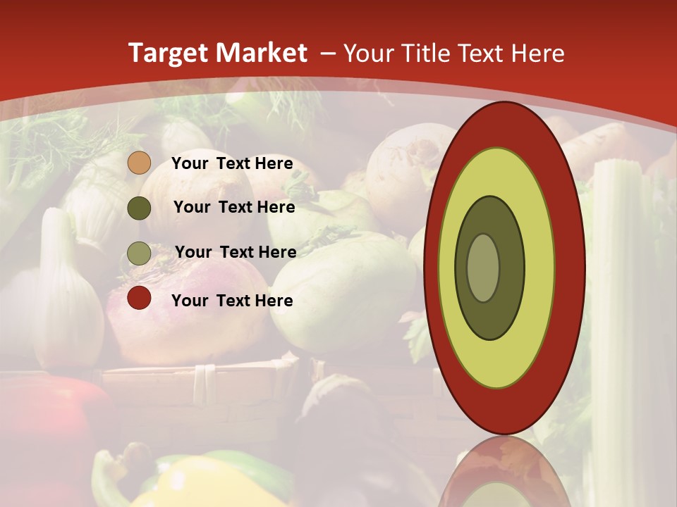 Market Colourful Colour PowerPoint Template