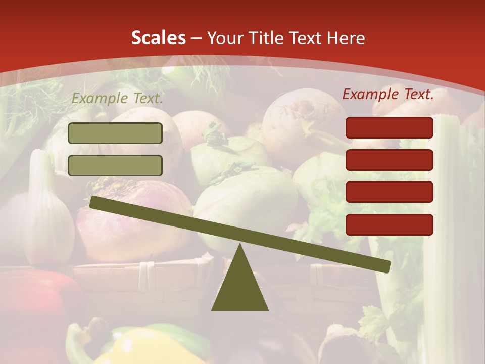 Market Colourful Colour PowerPoint Template