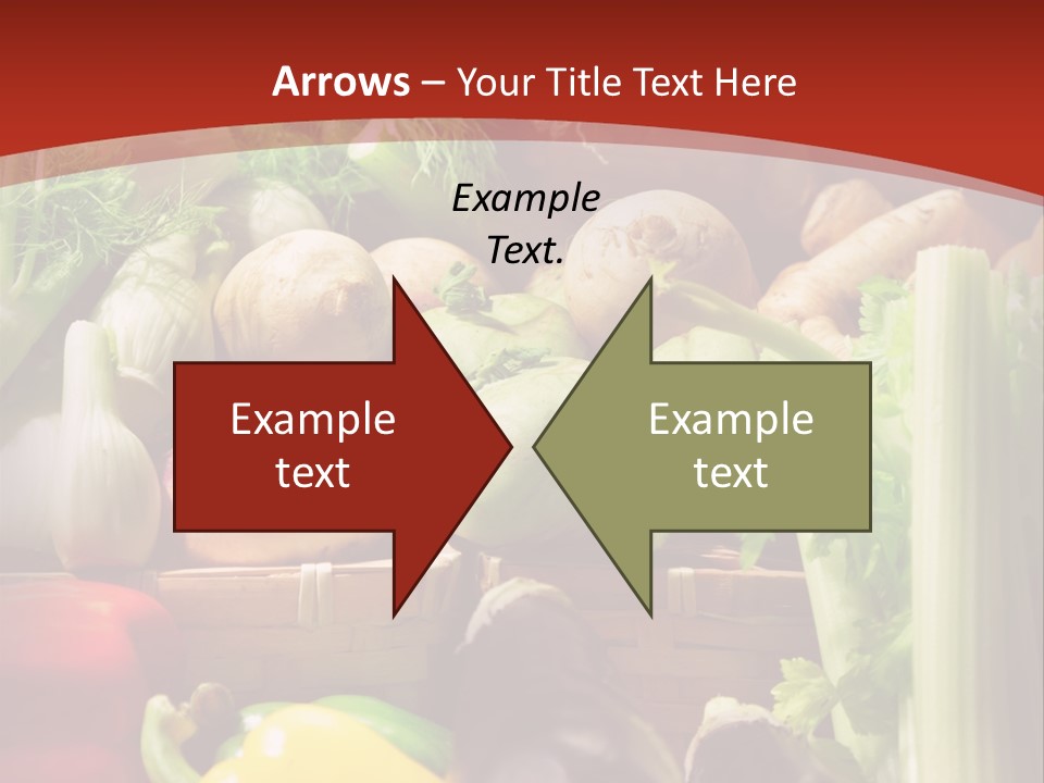 Market Colourful Colour PowerPoint Template