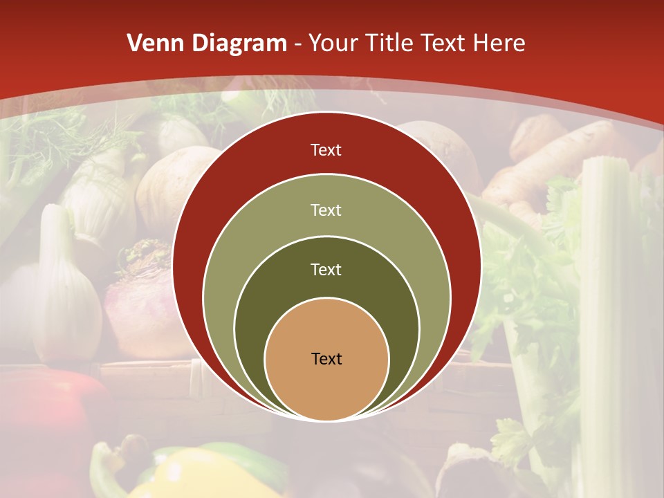 Market Colourful Colour PowerPoint Template