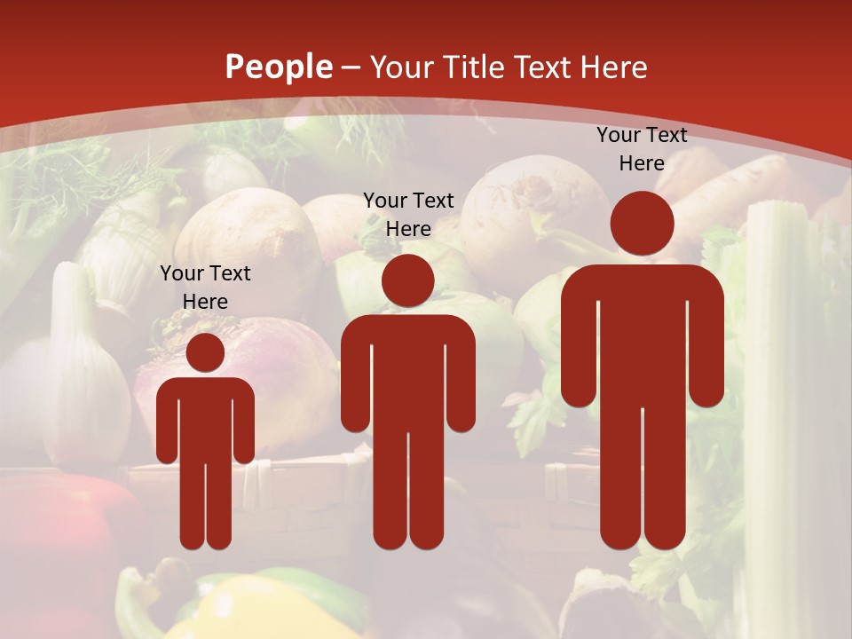 Market Colourful Colour PowerPoint Template