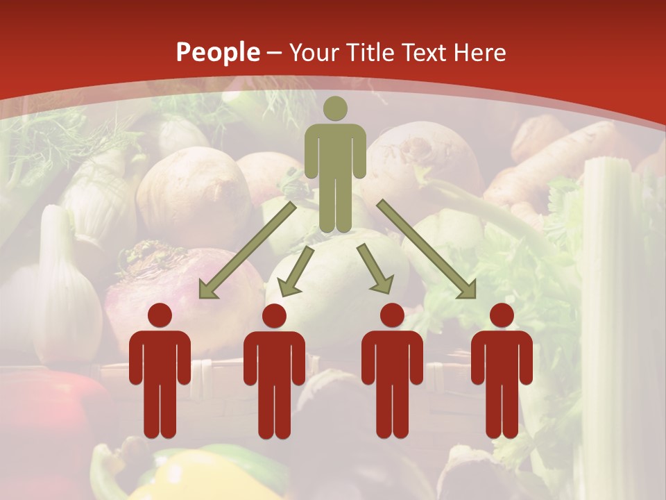 Market Colourful Colour PowerPoint Template