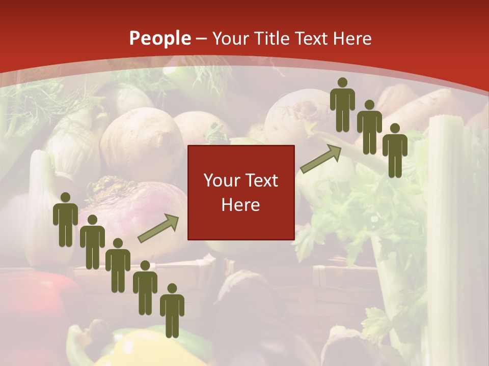 Market Colourful Colour PowerPoint Template