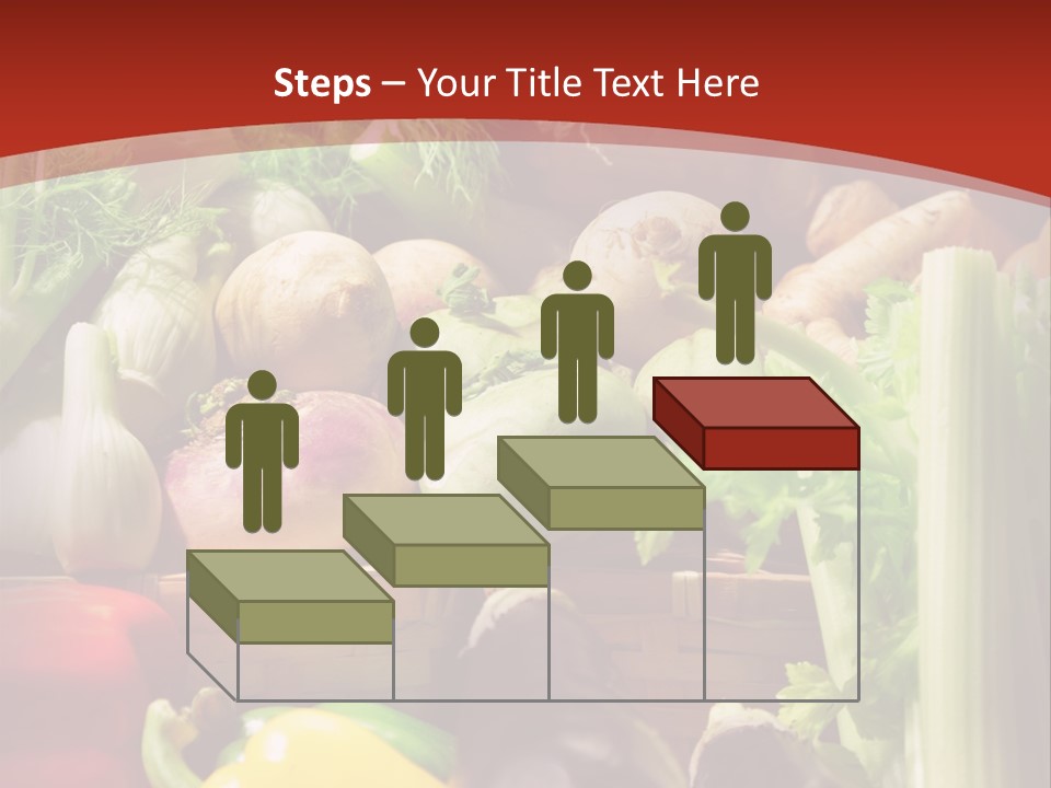 Market Colourful Colour PowerPoint Template