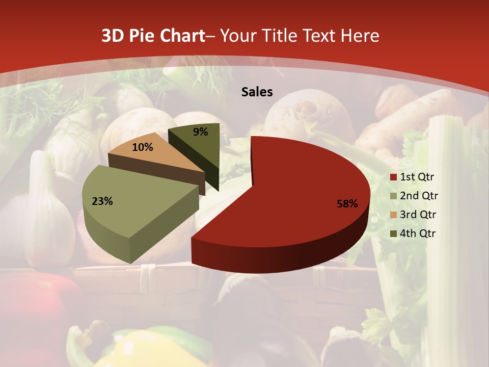 Market Colourful Colour PowerPoint Template