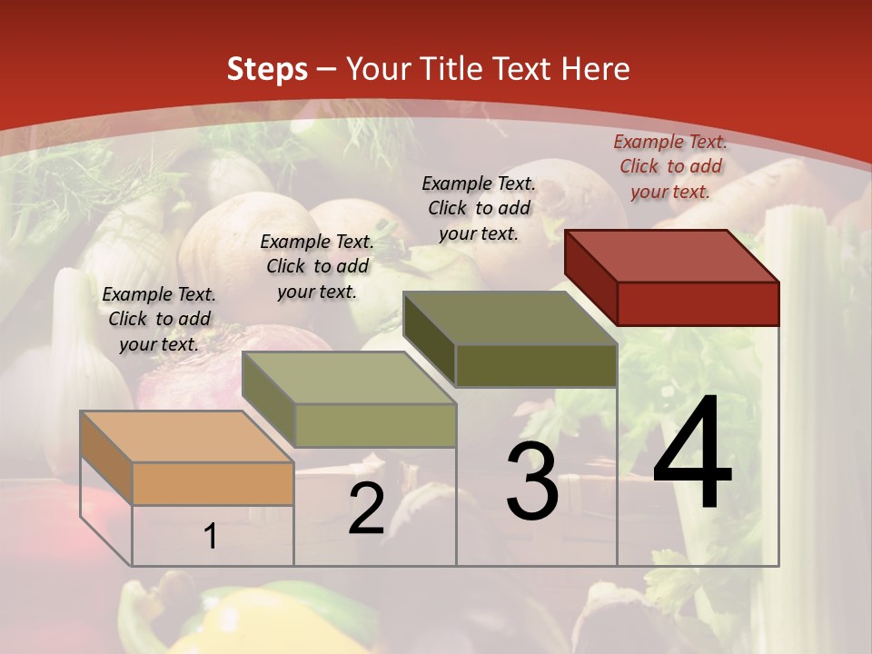 Market Colourful Colour PowerPoint Template