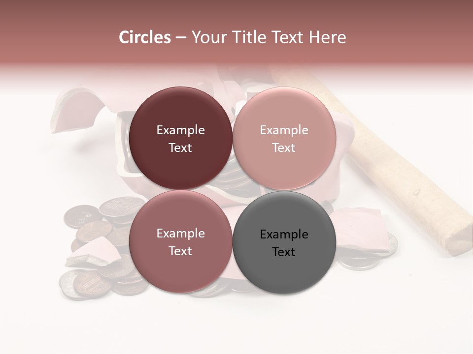 Payment Dollar Saving PowerPoint Template