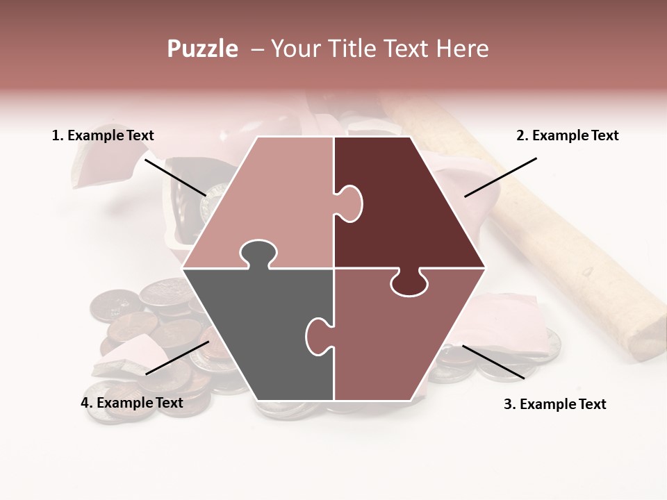 Payment Dollar Saving PowerPoint Template