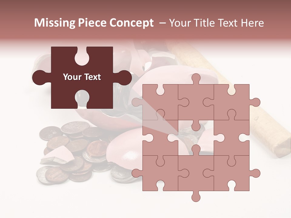 Payment Dollar Saving PowerPoint Template