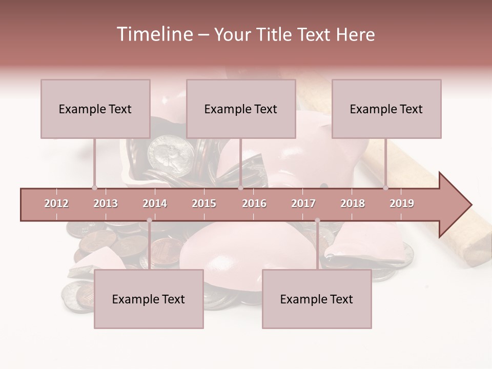 Payment Dollar Saving PowerPoint Template