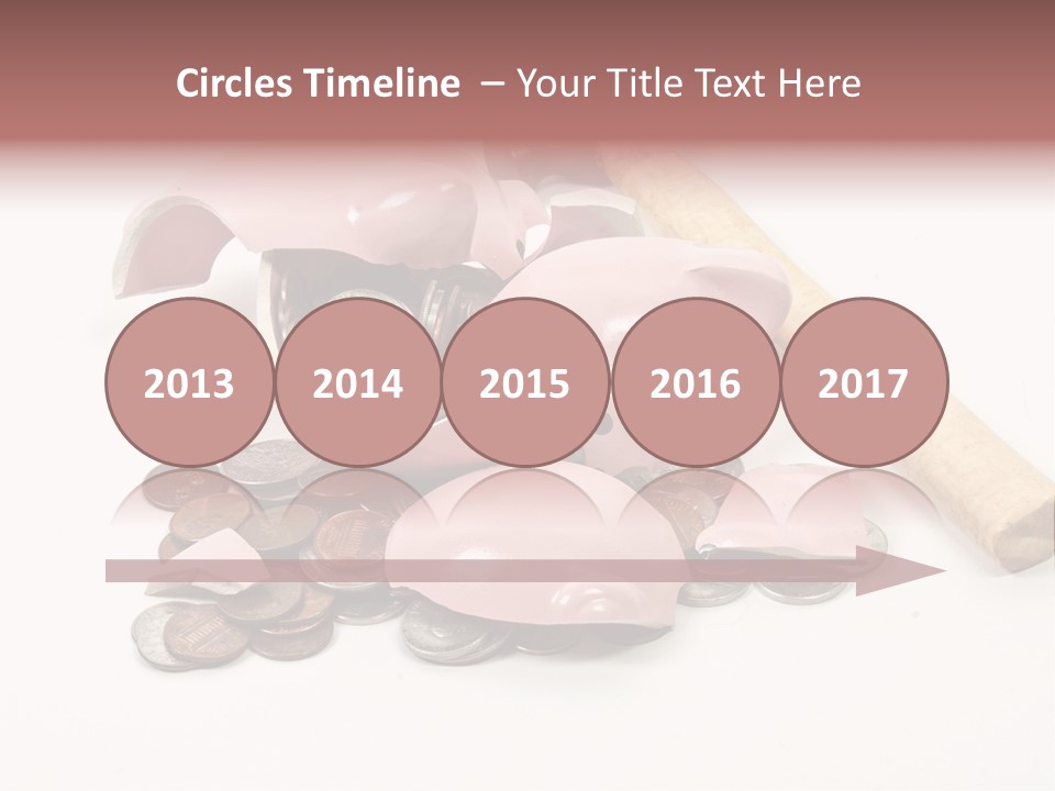 Payment Dollar Saving PowerPoint Template