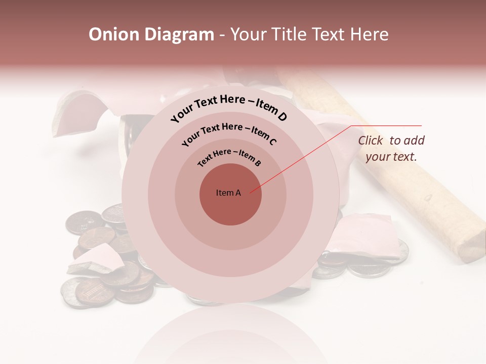 Payment Dollar Saving PowerPoint Template