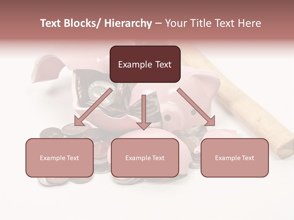 Payment Dollar Saving PowerPoint Template