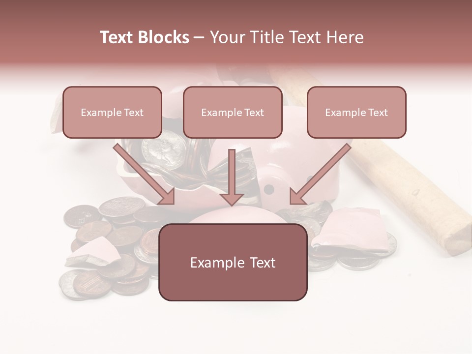 Payment Dollar Saving PowerPoint Template