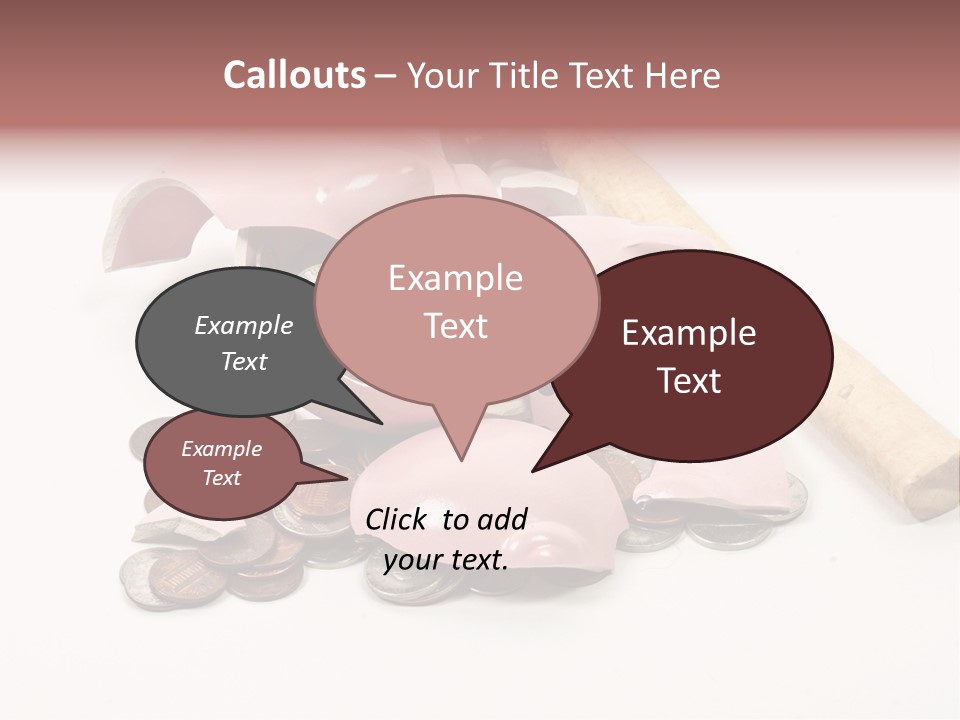 Payment Dollar Saving PowerPoint Template