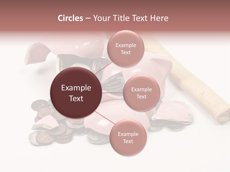 Payment Dollar Saving PowerPoint Template