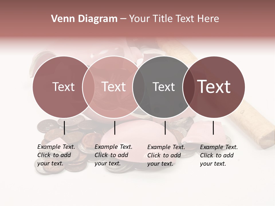 Payment Dollar Saving PowerPoint Template