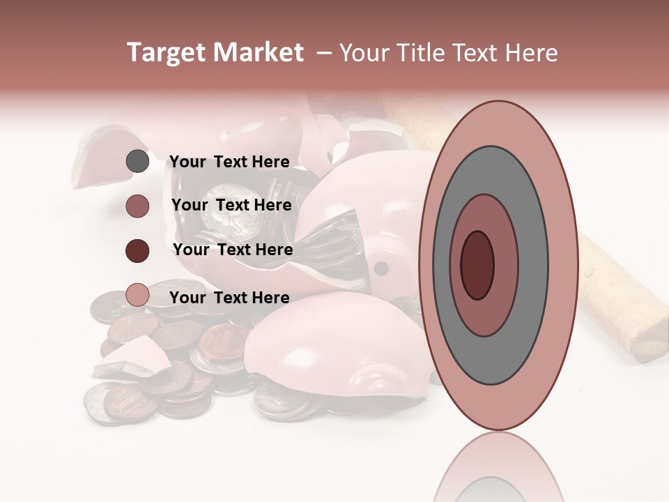 Payment Dollar Saving PowerPoint Template