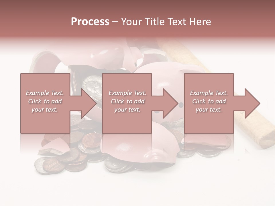 Payment Dollar Saving PowerPoint Template