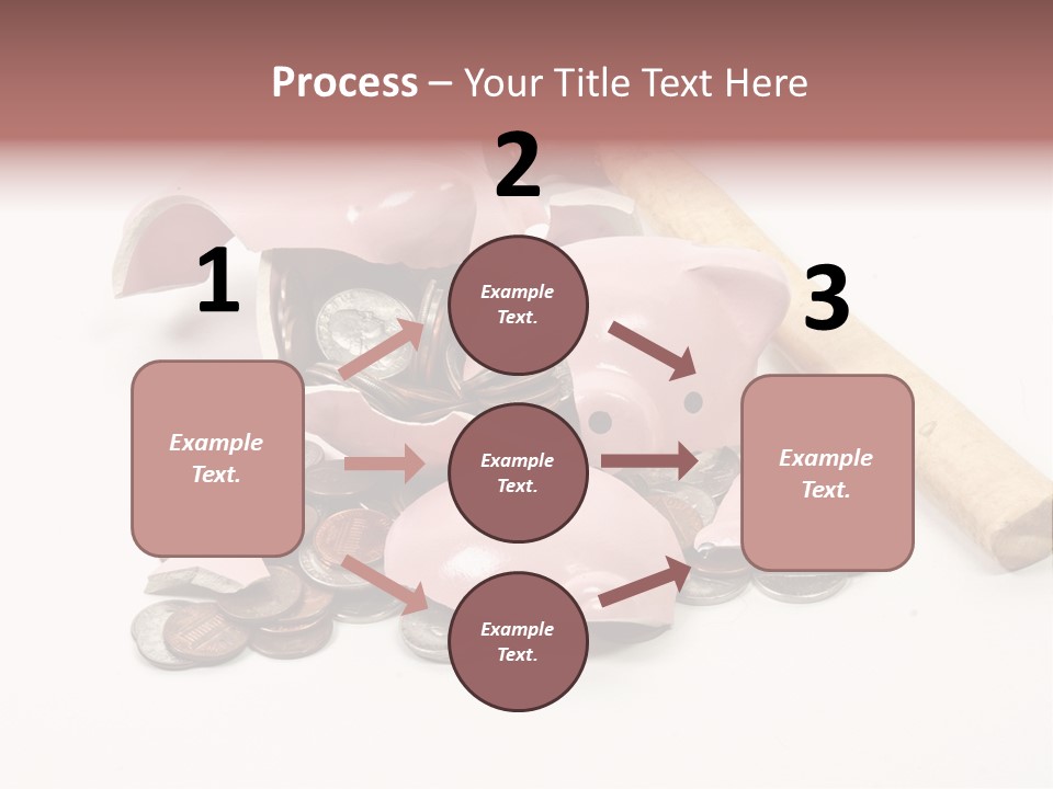 Payment Dollar Saving PowerPoint Template