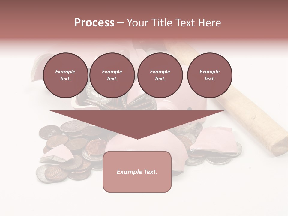 Payment Dollar Saving PowerPoint Template