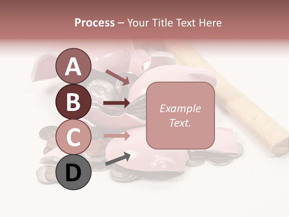 Payment Dollar Saving PowerPoint Template