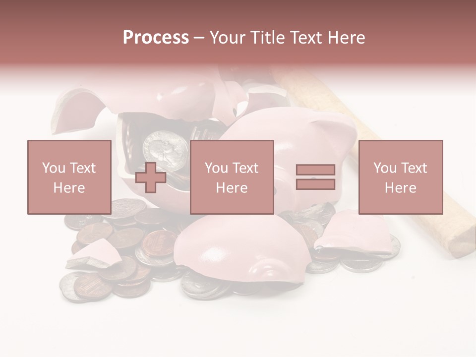 Payment Dollar Saving PowerPoint Template