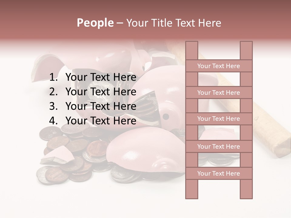 Payment Dollar Saving PowerPoint Template