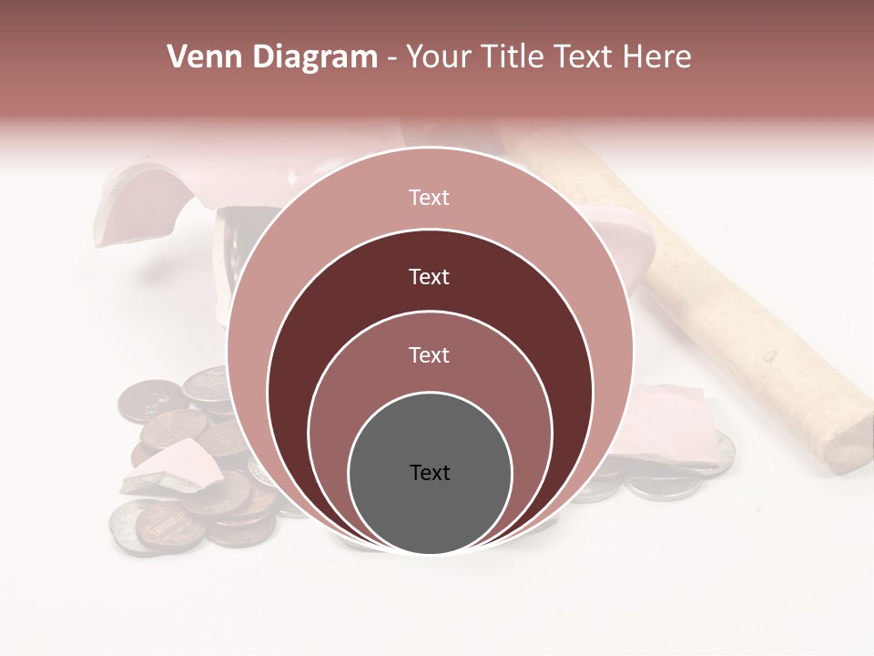 Payment Dollar Saving PowerPoint Template