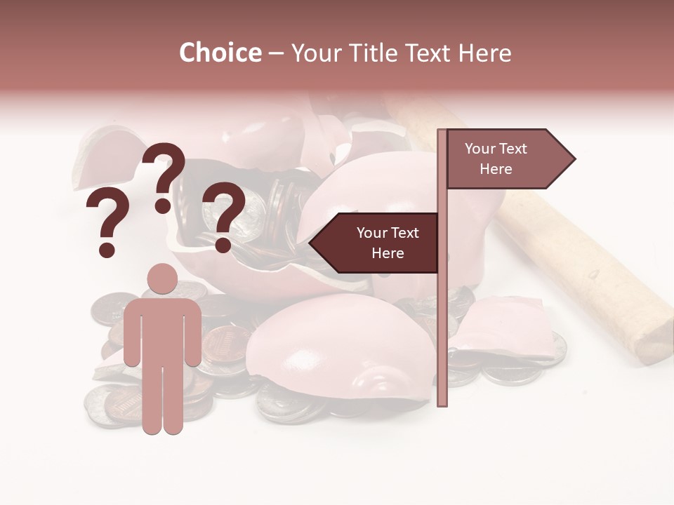 Payment Dollar Saving PowerPoint Template